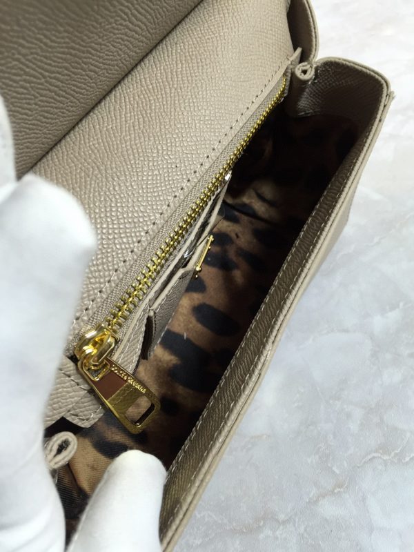 3 dolce gabbana medium sicily handbag in dauphine grey for women 102in26cm dg bb4347a100187195 9988