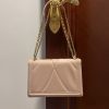 dolce gabbana large devotion bag in quilted nappa pale pink for women 10in26cm dg bb6651av96780412 9988