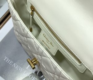 3-Christian Dior Small Dior Caro Bag White For Women Womens Handbags Shoulder Bags Crossbody Bags 20Cm Cd M9241uwhc_M35u   9988