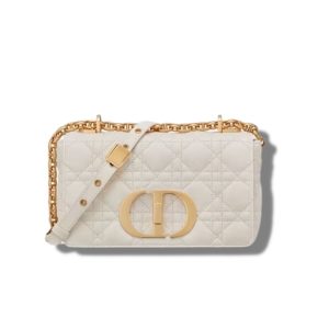 4-Christian Dior Small Dior Caro Bag White For Women Womens Handbags Shoulder Bags Crossbody Bags 20Cm Cd M9241uwhc_M35u   9988