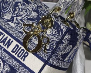 christian dior medium lady dlite bag blue for women womens handbags 24cm95in cd m0565orgo m928 9988