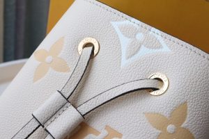 3-Louis Vuitton Neonoe Bb Bucket Bag Monogram Empreinte Creamsaffron For Women Womens Bags Shoulder Bags 7.9In20cm Lv M45716   9988