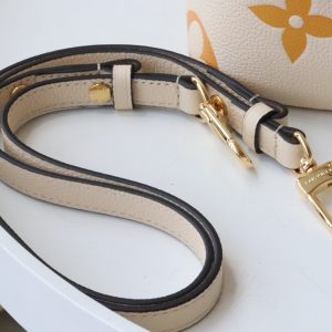 5 louis vuitton neonoe bb bucket bag monogram empreinte creamsaffron for women womens bags shoulder bags 79in20cm lv m45716 9988