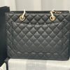 chanel tote bag spring collection gold toned hardware black for women 13in33cm 9988