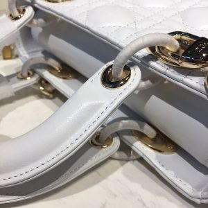 9 christian dior small lady dior my abcdior bag latte cannage white for women 20cm8in cd m0538ocal m030 9988