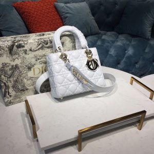 12 christian dior small lady dior my abcdior bag latte cannage white for women 20cm8in cd m0538ocal m030 9988