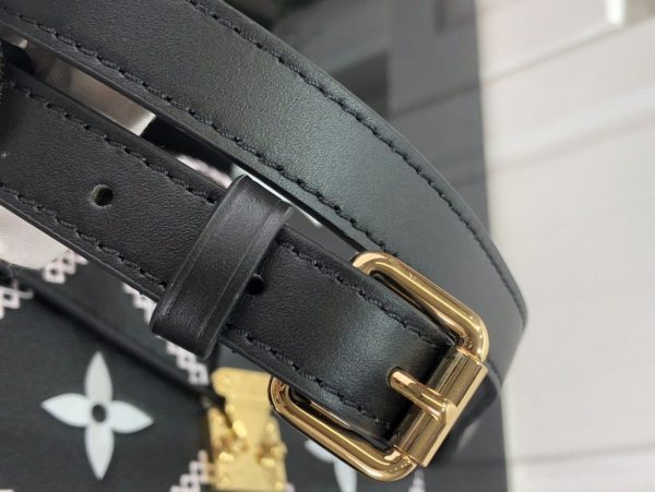 7 louis vuitton pochette metis monogram empreinte black for spring womens handbags shoulder and crossbody bags 98in25cm lv m46028 9988