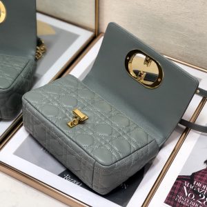 7 christian dior small dior caro bag grey for women womens handbags shoulder WITH bags crossbody WITH bags 20cm cd m9241uwhc m41g 9988