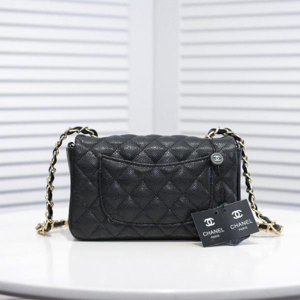 9 Colour chanel mini flap bag black for women 78in20cm a69900 9988