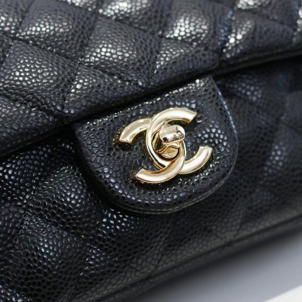 12 Colour chanel mini flap bag black for women 78in20cm a69900 9988