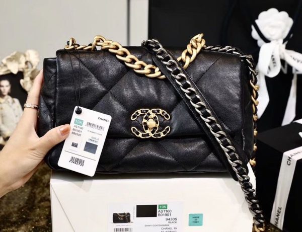 Chanel 19b bucket discount bag