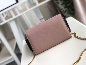 6 gucci gg marmont mini chain bag pink for women 79in20cm gg 9988