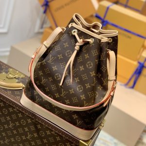 4 louis vuitton no bucket bag monogram canvas for women womens handbags shoulder bags 134in36cm lv m42224 9988