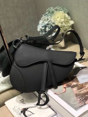 4 christian dior saddle bag black for women 10in26cm cd m0446sllo m989 9988