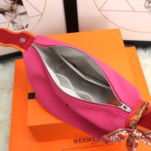 hermes bride a brac case pink bag for women womens handbags shoulder bags 98in25cm 9988