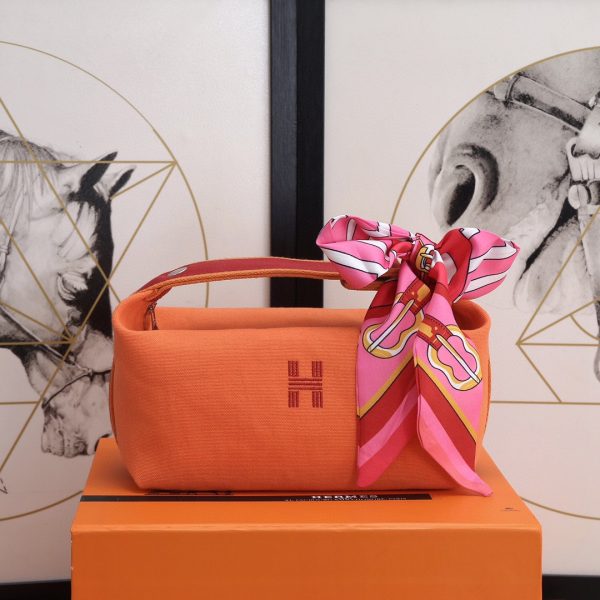 11 hermes owned bride a brac case orange bag for women womens handbags shoulder bags 98in25cm 9988