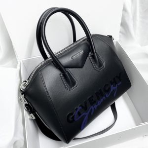 3 givenchy antigona bag black for women womens handbags shoulder bags 13in33cm gvc 9988