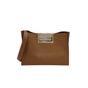 4 fendi way large brown Bag Riviera for woman 40cm157in 9988