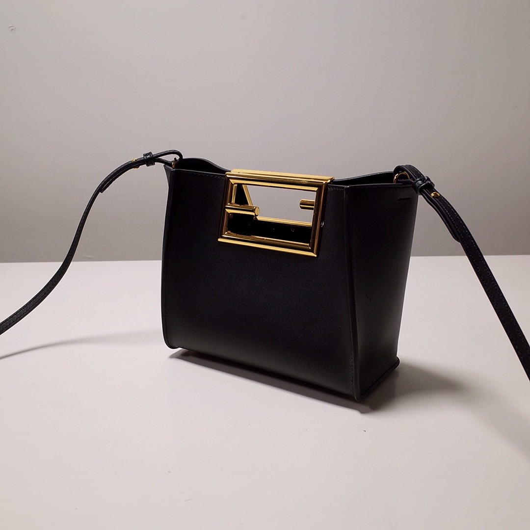 Small black best sale fendi bag