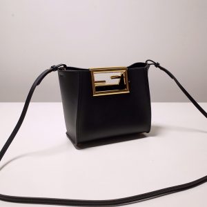 2 fendi way small black bag for woman 20cm8in 8bs054aaiwf0kur 9988