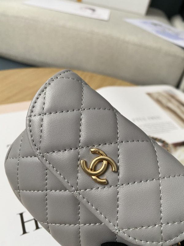 2 chanel bandouliere mini 1889 unblocked metal ball grey bag for women 9cm35in 9988