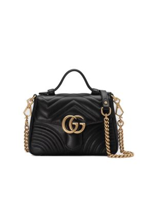 11 gucci Pants gg marmont mini top handle bag black for women womens bags 83in21cm gg 547260 dtdit 1000 9988