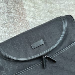 gucci original gg baby changing bag black for women womens bags 169in43cm gg 9988