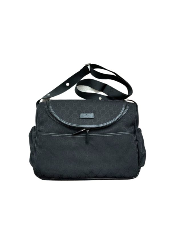 4 gucci original gg baby changing bag black for women womens bags 169in43cm gg 9988