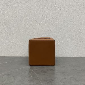 2 celine Pants cube bag cuir triomphe square tan for women 6in15cm 9988