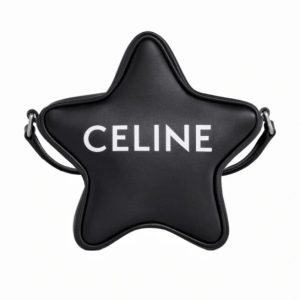 4 celine small etoile with celine print black for women 7in18cm 198763dw338si 9988