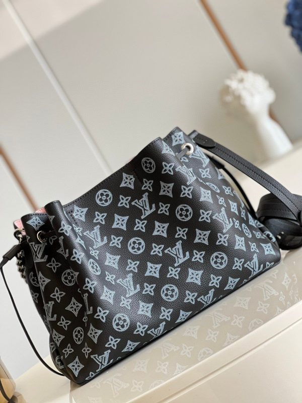 6 louis vuitton bella bucket bag black for women womens handbags shoulder bags and crossbody bags 126in32cm lv 9988