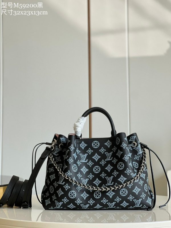 7 louis vuitton bella bucket bag black for women womens handbags shoulder bags and crossbody bags 126in32cm lv 9988