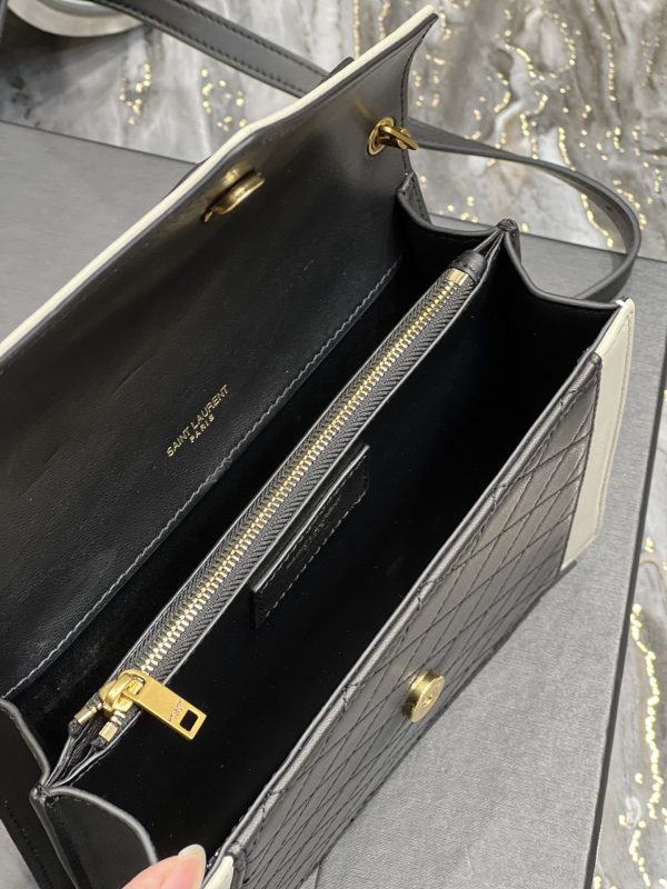 10 saint laurent gaby mini satchel black for women womens bags 79in20cm ysl 9988