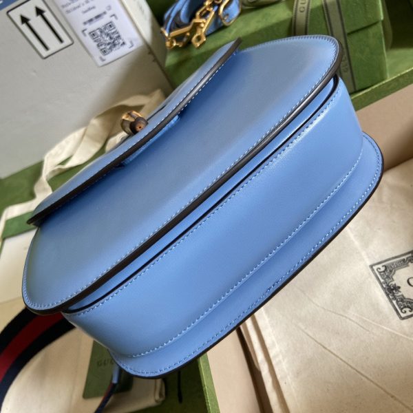 6 gucci bamboo 1947 small top handle bag blue for women 83in21cm gg 675797 10odt 4371 9988