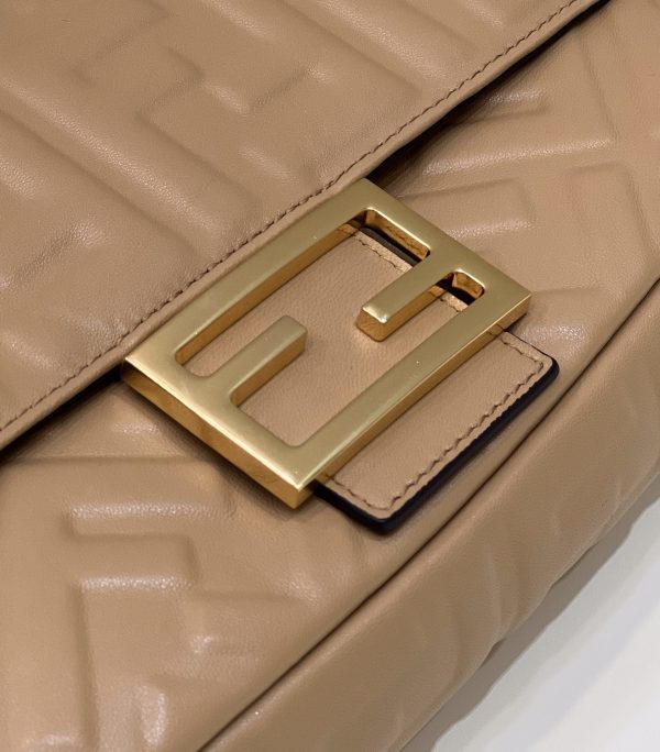 5 fendi print baguette brown for women womens handbags shoulder and crossbody bags 106in27cm ff 8br600 9988