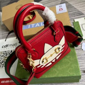 3 gucci x adidas horsebit 1955 mini bag red for women womens bags 79in20cm gg 9988 300x300