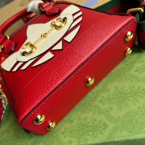 9 gucci x adidas horsebit 1955 mini bag red for women womens bags 79in20cm gg 9988 300x300