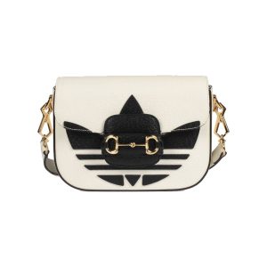 4 gucci x adidas horsebit 1955 mini bag white for women womens bags 81in21cm gg 658574 u3zdg 8727 9988