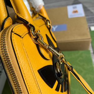 7 gucci x adidas horsebit 1955 mini bag yellow for women womens bags 79in20cm gg 9988