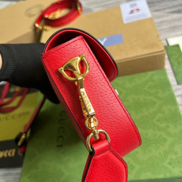 3 gucci x adidas horsebit 1955 mini bag red for women womens bags 81in21cm gg 658574 u3zdg 6563 9988 600x600