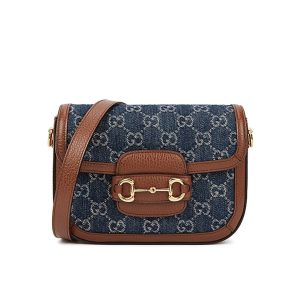 4 gucci horsebit 1955 shoulder bag blue and ivory for women womens bags 98in25cm gg 9988