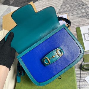 1 gucci horsebit 1955 shoulder bag blue for women womens bags 98in25cm gg 9988