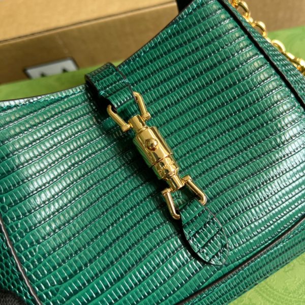 Jackie 1961 lizard mini bag