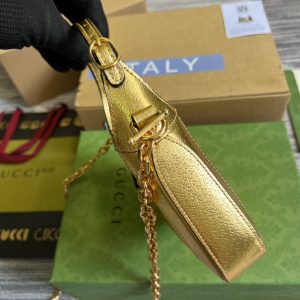 1 gucci jackie 1961 lizard mini bag gold for women womens bags 75in19cm gg 9988