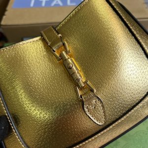 6 gucci embossed jackie 1961 lizard mini bag gold for women womens bags 75in19cm gg 9988