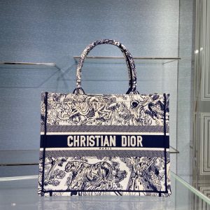 5 christian dior medium dior book tote blue for women womens handbags 14in36cm cd m1296ztdt m808 9988