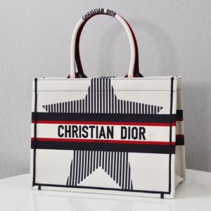 3 christian dior medium dior book tote white for women womens handbags 14in36cm cd 9988 1