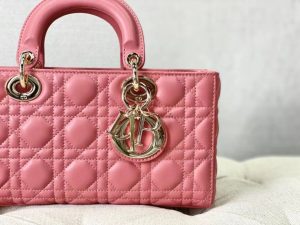 10 christian dior lady djoy bag pink for women womens handbags 26cm cd 9988