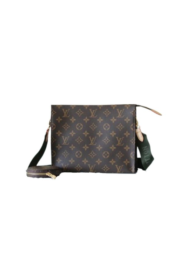 4 louis vuitton pochette double monogram canvas for women womens bags shoulder and crossbody bags 102in26cm lv 9988