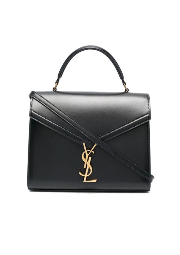 4 saint laurent cassandra medium top handle bag in grain black for women 96in245cm ysl 623931bow0w1000 9988